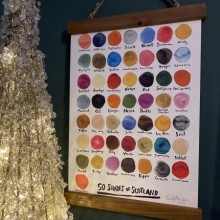 Fifty Shades of Scotland A3 print - Made in Scotland